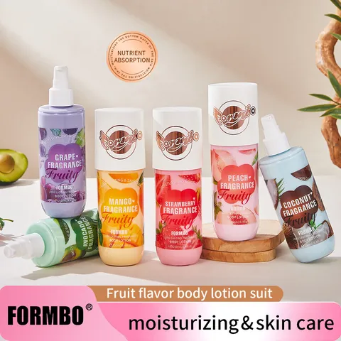 FORMBO Fruchtduft Körperlotion Feuchtigkeitsspendend Hydratisierend Langanhaltender Duft Körpermilch Für Trockene Haut Hautpflege