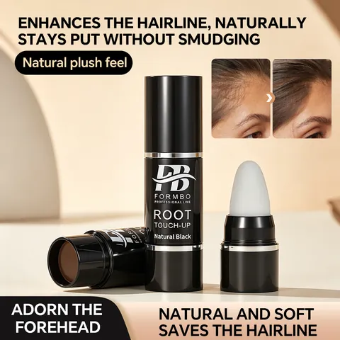 FORMBO Impermeabile Polvere Attaccatura Capelli Root Touch-up Stick Spugna Riempitivo Ombra Capelli Correttore per Capelli Diradati Donna Trucco