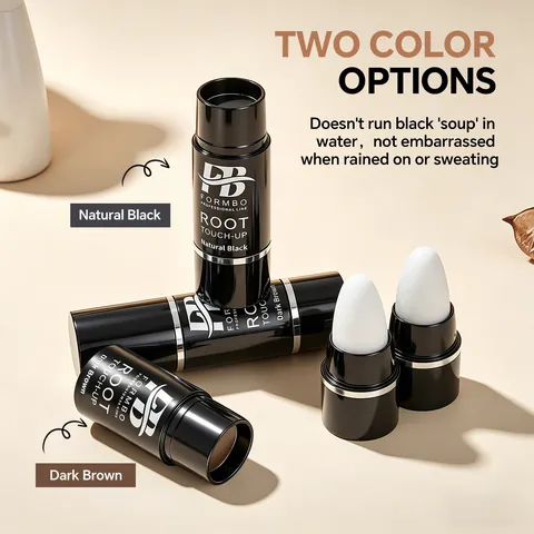 FORMBO Impermeabile Polvere Attaccatura Capelli Root Touch-up Stick Spugna Riempitivo Ombra Capelli Correttore per Capelli Diradati Donna Trucco