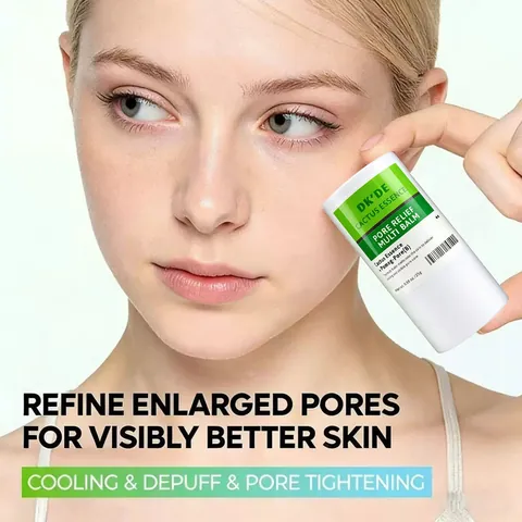 Bálsamo Multiusos de Esencia de Cactus para Alivio de Poros Calmante Refrescante Hidratante Cuidado Facial