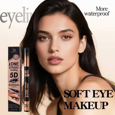 Tao Beauty 5D Waterproof Liquid Eyeliner Ultra Fine Black Eye Liner Pen Long Lasting Smudge Proof Quick Dry Makeup For Women