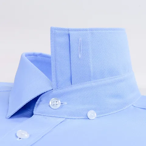 Men's 100% Cotton Short Sleeve Business Shirt Liquid Ammonia Non-Iron Wrinkle Resistant Regular Fit Formal Dress Shirt For Work Interview Professional Top