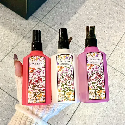 Peach Jo Qimeng Series Fragrance Spray Floral Scent Jasmine Freesia Gardenia Deodorant Body Mist For Women Daily Wellness