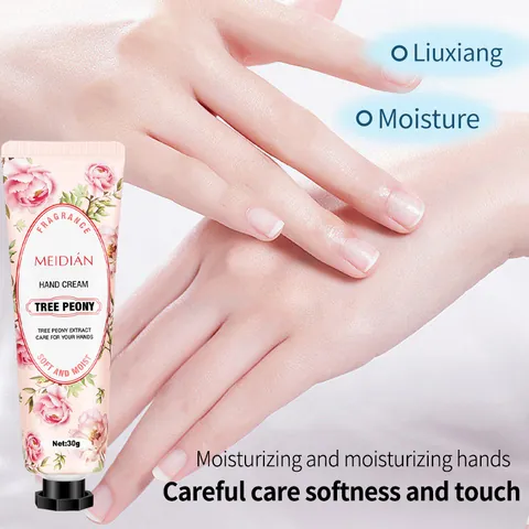 Meidian Floral Fragrance Hand Cream Set Moisturizing Hydrating Rose Sakura Chamomile Peony Cuckoo Hand Care For Women Men