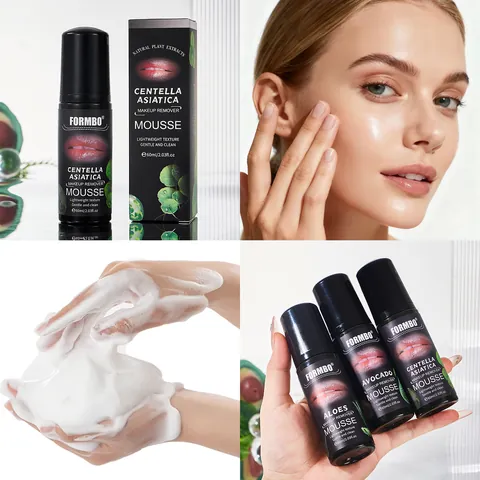 FORMBO Make-up Entferner Mousse Schaum Tiefenreinigung Sanfte Gesichtswäsche Mit Aloe Centella Avocado Botanischen Extrakten Für Tägliche Pflege