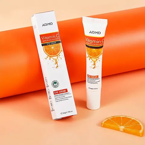 ADMD Vitamin C Rejuvenating Eye Cream Moisturizing Hydrating Brightening Eye Cream Fading Fine Lines Dullness Dark Eye