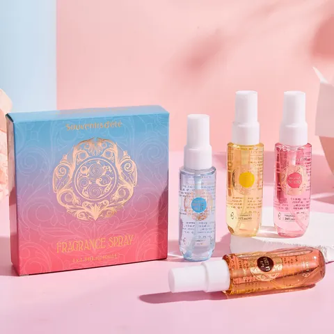 Acqua Profumata Senza Alcol A Lunga Durata Per Donna Corpo E Capelli Souvenirs Dete Set Di Profumo Spray Bottiglia Singola Regalo