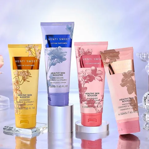 Venti Sweet Fragrance Body Lotion Niacinamide Ceramide Vitamin C Brightening Skin Booster Moisturizing Cream For Women
