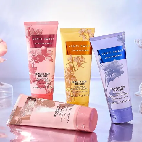 Venti Sweet Fragrance Body Lotion Niacinamide Ceramide Vitamin C Brightening Skin Booster Moisturizing Cream For Women