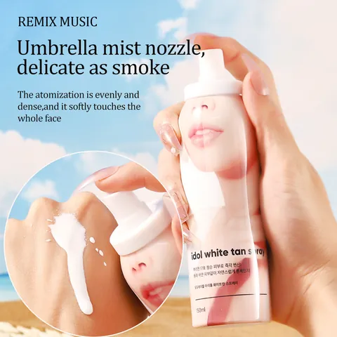 Spray Sbiancante Illuminante Istantaneo Korean Idol Correttore del Tono della Pelle del Corpo a Lunga Durata Nebbia di Bellezza per Donna