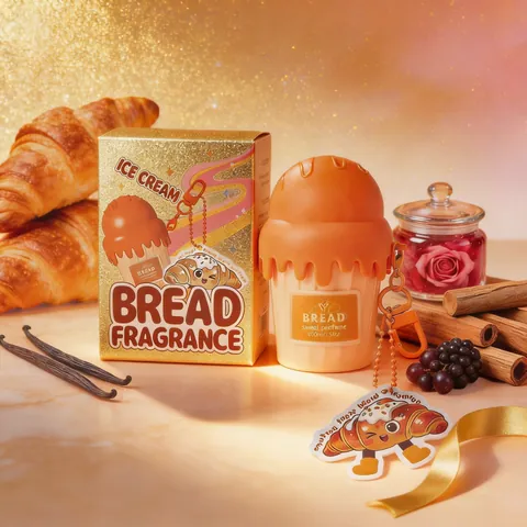 Profumo da Donna a Forma di Gelato Gourmand Fragranza Dolce Spray per il Corpo Con Portachiavi per Appuntamenti Regalo Quotidiano