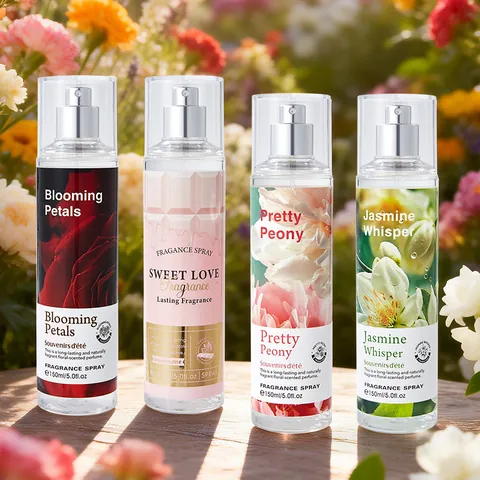 Women Perfume Body Mist Spray For Women Long Lasting Floral Fragrance Scented Body Spray Romantic Fresh Jasmine Lavender Rose