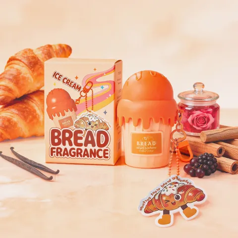 Profumo da Donna Creativo a Forma di Gelato Fragranza Dolce Gourmet Spray per il Corpo a Lunga Durata Con Ciondolo Regalo da Donna