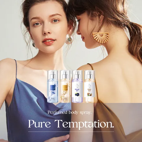 Elegante Acqua Profumata per il Corpo da Donna Profumo Floreale a Lunga Durata Spray per Uso Quotidiano Aroma Dolce da Viaggio