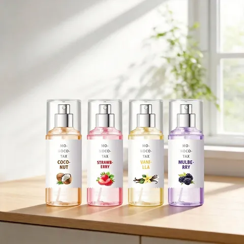 Women Long Lasting Fragrance Body Mist Floral Fruity Scent Strawberry Coconut Vanilla Mulberry Travel Refreshing Spray