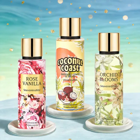 Women Long Lasting Fragrance Spray Body Mist Floral Scent Tropical Beach Style Body Spray For Lady Skin Care Perfume