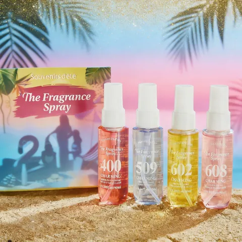 Digital Fragrance Spray Hair And Body Mist Alcohol Free Long Lasting Brazilian Summer Scent Collection Travel Bottle