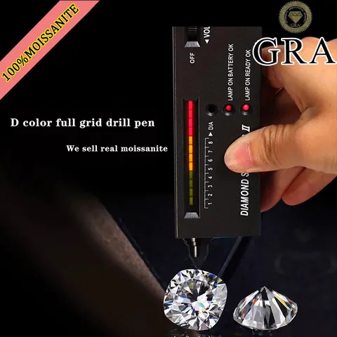Roze Moissaniet Losse Steen Kussenslijpvorm Moissaniet Diamant Voor Sieraden Maken Met GRA Certificaat Roze Edelsteen