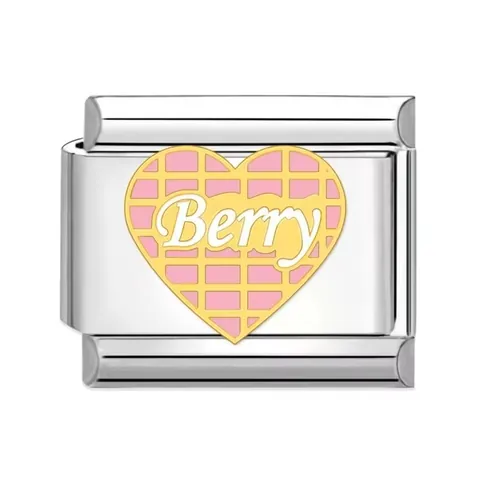 Edelstahl Emaille Herz Buchstabe Modulare Italienische Charms Für DIY Armband Schmuck Zubehör Für Damen Herren