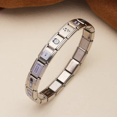 Edelstahl Italienische Charms DIY Armband Für Damen Cartoon Modulares Link Schmuck Kleines Design Multielement Armband