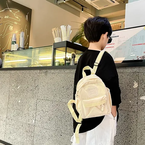Mochila Ligera para Niños Pequeños Niños Niñas Nylon Duradero Bolsa Escolar para Jardín de Infancia Gran Capacidad Transpirable Trendy