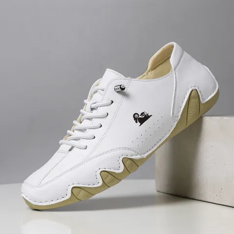 LDECK Men Women Octopus Sole Casual Shoes Low Top Microfiber Leather Martin Style Breathable Outdoor Sneakers Plus Size