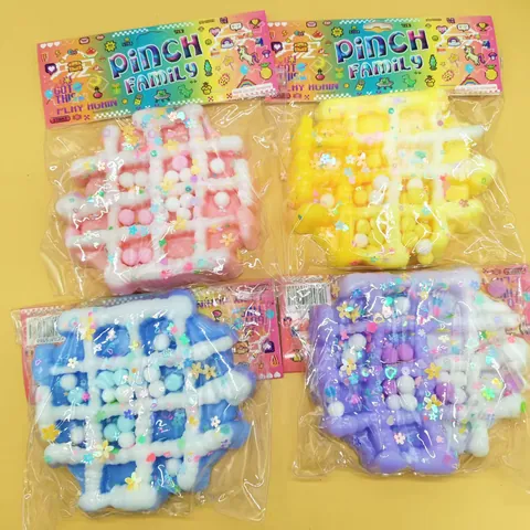 Cute Animal Food Shape PU Squishy Toy Slow Rising Stress Relief Decompression Toy For Kids Adults Office Home Decorative Accessory