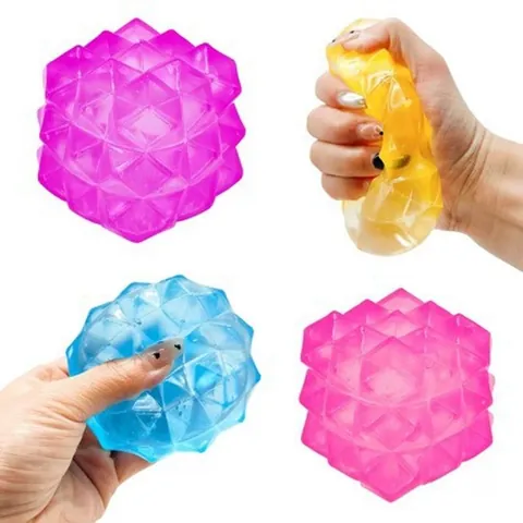 Water Cube Rhombus Magic Cube Squishy Jouet Anti-stress TPR Cube de Maltose Pour Soulager l'Anxiété Bureau Cadeau Quotidien