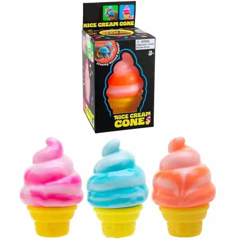 Maltose Eiscreme Waffel Antistress-Spielzeug Sensorisches Dekompressions-Quetsch-Spielzeug Für Kinder Erwachsene Büro Zuhause Dekor