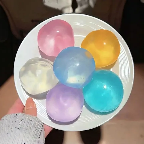 Jouet à Presser squishy Fait à la Main à l'Huile de Coco Balle Anti-stress Modelable à la Vaseline pour Adultes Adolescents Cadeau Bureau