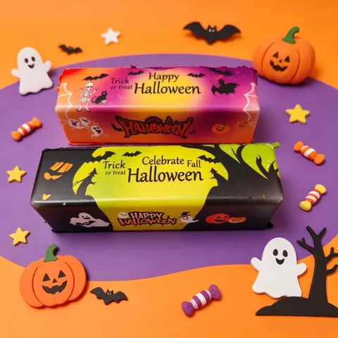 Halloween Pumpkin Ghost Slow Rebound Squishy Toy PU Stress Relief Toy For Kids Adults Festive Party Favors Decoration