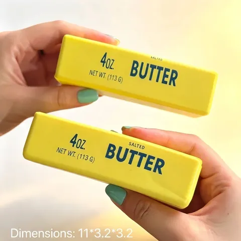 Juguete Squishy de Barra de Mantequilla de Rebote Lento Realista Espuma de PU Suave Descompresión Sensorial Juguete para el Estrés