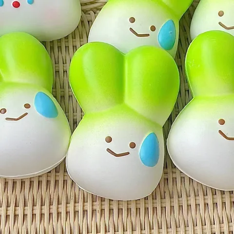Παιχνίδι Squishy Αργής Επαναφοράς για Ανακούφιση από το Στρες Αφρός PU Χαριτωμένο Κινούμενο Σχέδιο Σχήμα Κρεμμυδάκι Σύννεφο Παιχνίδι Αποσυμπίεσης