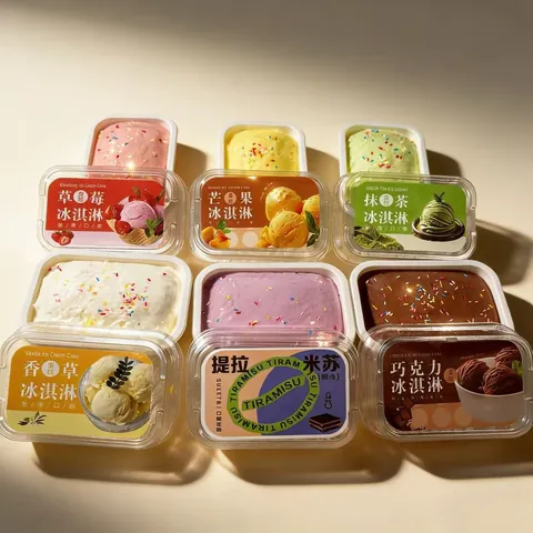 Simulation Mini Zinn Eiscreme Torte Knetspielzeug Realistisches Dessert Modell Stressabbau Spielzeug PU Fake Food Deko Dekoration