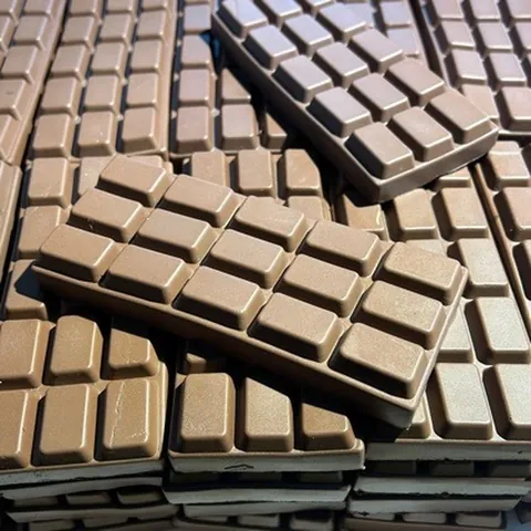 Simulation Chocolate Bar Butter Stick Slow Rising Squishy Toy Stress Relief Squeeze Toy Soft PU Sensory Toy For Adults Teens