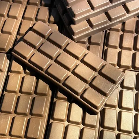 Simulation Chocolate Bar Butter Stick Slow Rising Squishy Toy Stress Relief Squeeze Toy Soft PU Sensory Toy For Adults Teens