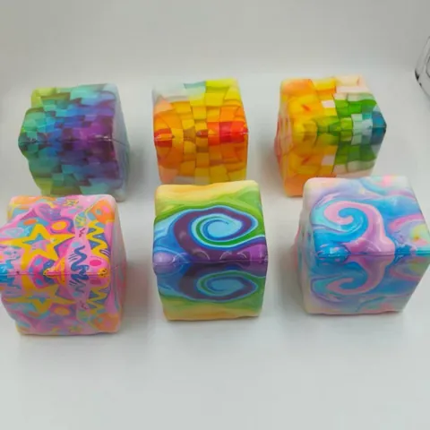 Παιχνίδι Squishy Αργής Επαναφοράς PU Ανακούφιση από το Στρες Παιχνίδι Αποσυμπίεσης Προσομοίωση Ψωμί Ντούριαν Σοκολάτα Τυρί