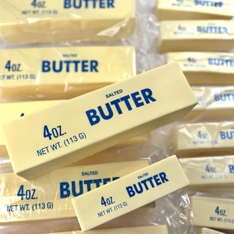 Simulation Butter Stick Squishy Toy Slow Rebound PU Foam Food Stress Relief Toy Decorative Props For Kids Adults Gift