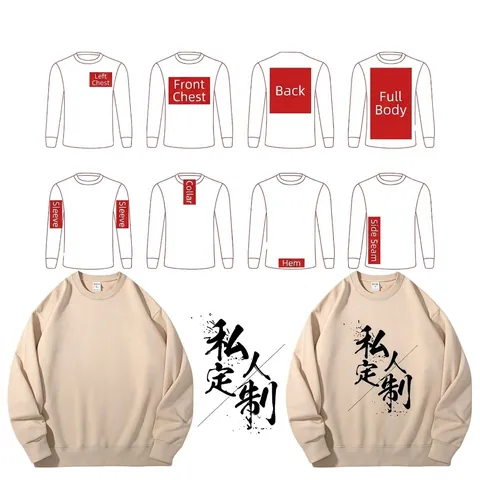 Women Casual Cotton Printed Crewneck Sweatshirt Loose Dropped Shoulder Long Sleeve Pullover Top For Daily Commute Wear