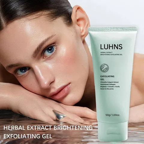 Kräuter Aufhellendes Peeling Gel Tiefenreinigung Feuchtigkeitsspendend Sanfte Hautpflege Gesichts Körper Gel Für Damen Herren