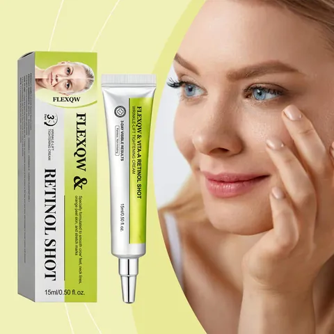 Retinol Shot Firming Eye Cream With Niacinamide And Ceramides For Anti Wrinkle Lift Targeted Care Hydrating Skincare For Women