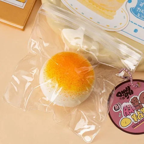 Jouet Squishy Mochi Simulation de Nourriture Rebond Lent TPR Soulagement du Stress Fidget Toy pour Adultes Enfants Décompression