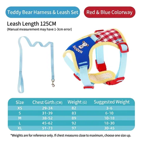 Reflective Pet Harness And Leash Breathable Mesh Adjustable Vest For Small Medium Dogs Cats Outdoor Walking