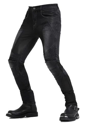 Men's Motorcycle Riding Jeans CE Certified Protective Armor Mesh Breathable Biker Denim Pants Summer Outdoor Gear
