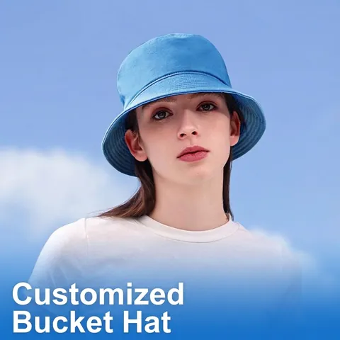 Sombrero de Pescador de Algodón Con Cuerda Cortavientos Desmontable Protección UV Ala Ancha Casual Para Mujeres Hombres Niños