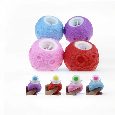 Astronaut Planetenbecher Squishy Dekompressionsspielzeug Kreatives Mond Stressabbau Quetschspielzeug Für Kinder Erwachsene