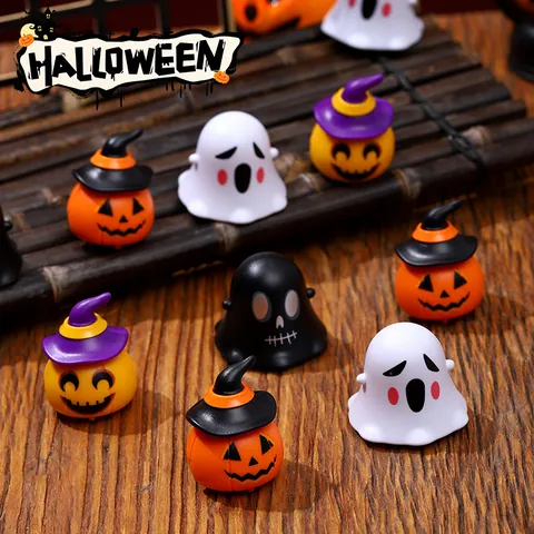 Mini Macchinine Giocattolo a Ritorno di Halloween Modelli di Fantasma Zucca Pipistrello per Bambini Bomboniere Decorazioni Natalizie Veicoli in Plastica