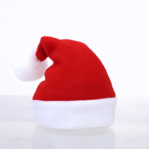 Verstelbare Huisdier Kerstmuts Rood Wit Flanel Pluche Kleine Hond Kat Kerstmuts Sjaal Feest Kostuum Accessoires