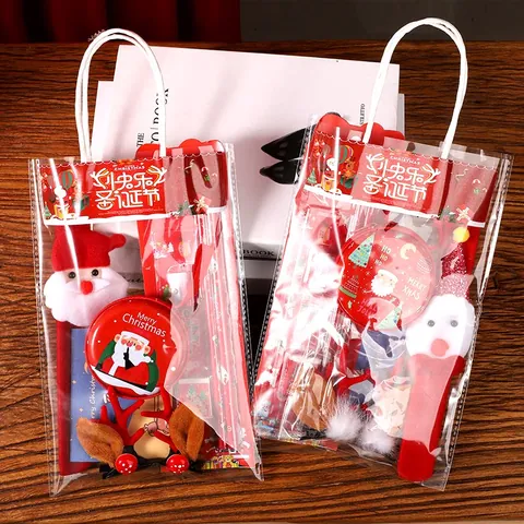 Christmas Gift Set Santa Claus Reindeer Stationery Set For Kids Party Favors Goodie Bags School Prizes Festive Present