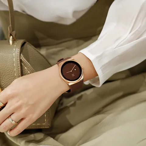 Minimalist Fashion Quartz Watch For Men Women Couple Waterproof Small Dial Silicone Strap Sports Wristwatch Calendar Analog Watch
